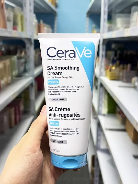 

177ml CeraVe SA Smoothing Cream Deep Moisturizing Pores Shrinking Smoothing Hydrating Brightening Body Lotion Facial Skin Care