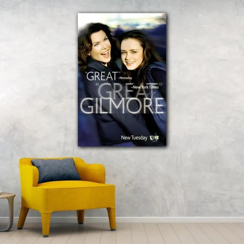 Постеры и принты для ТВ-шоу девочек Gilmore Картина на холсте настенные картины