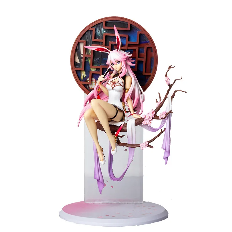 

Anime Honkai Impact 3rd Yae Sakura 1/8 Scale Cheongsam Ver. PVC Action Figure Model Collectible Toy Doll Gifts