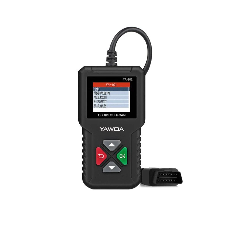 Фото Усовершенствованный OBDll-сканер YA201 для полной диагностики OBDII/EOBD (читайте/прозрачный DTC, просмотр данных на раме замораживания и т. д.) №2