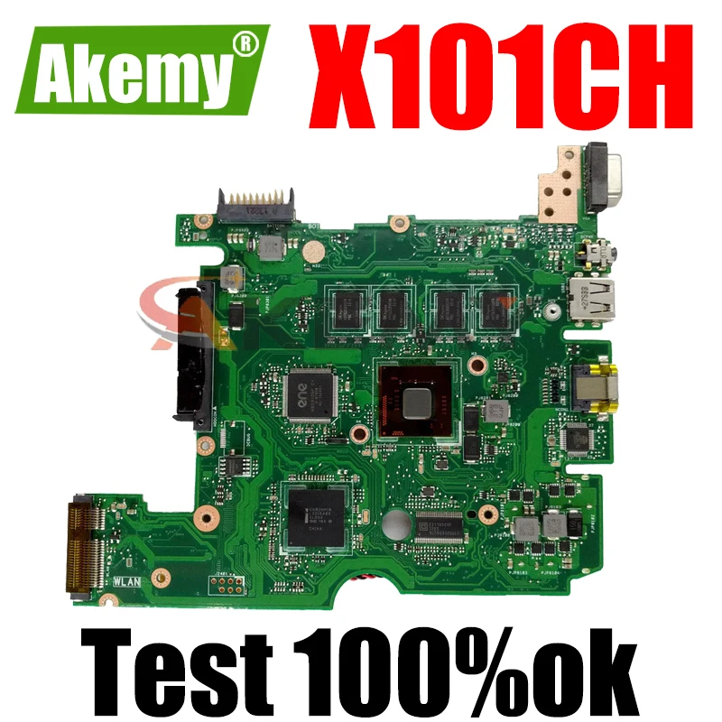 

Akemy X101CH Motherboard REV2.3 / 2.0 For Asus X101C X101CH laptop Motherboard X101CH Mainboard