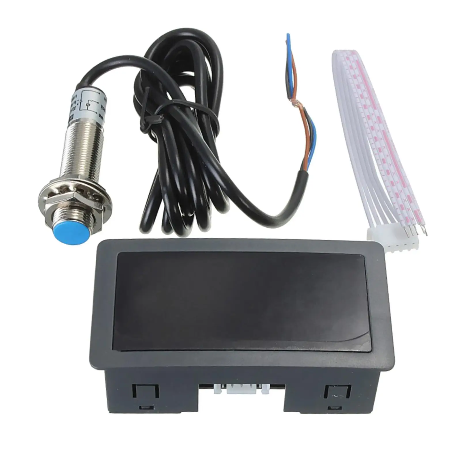 

Цифровой тахометр 0,56 дюйма, зеленый/синий светодиодный Тахометр с переключателем 10-9999 об/мин