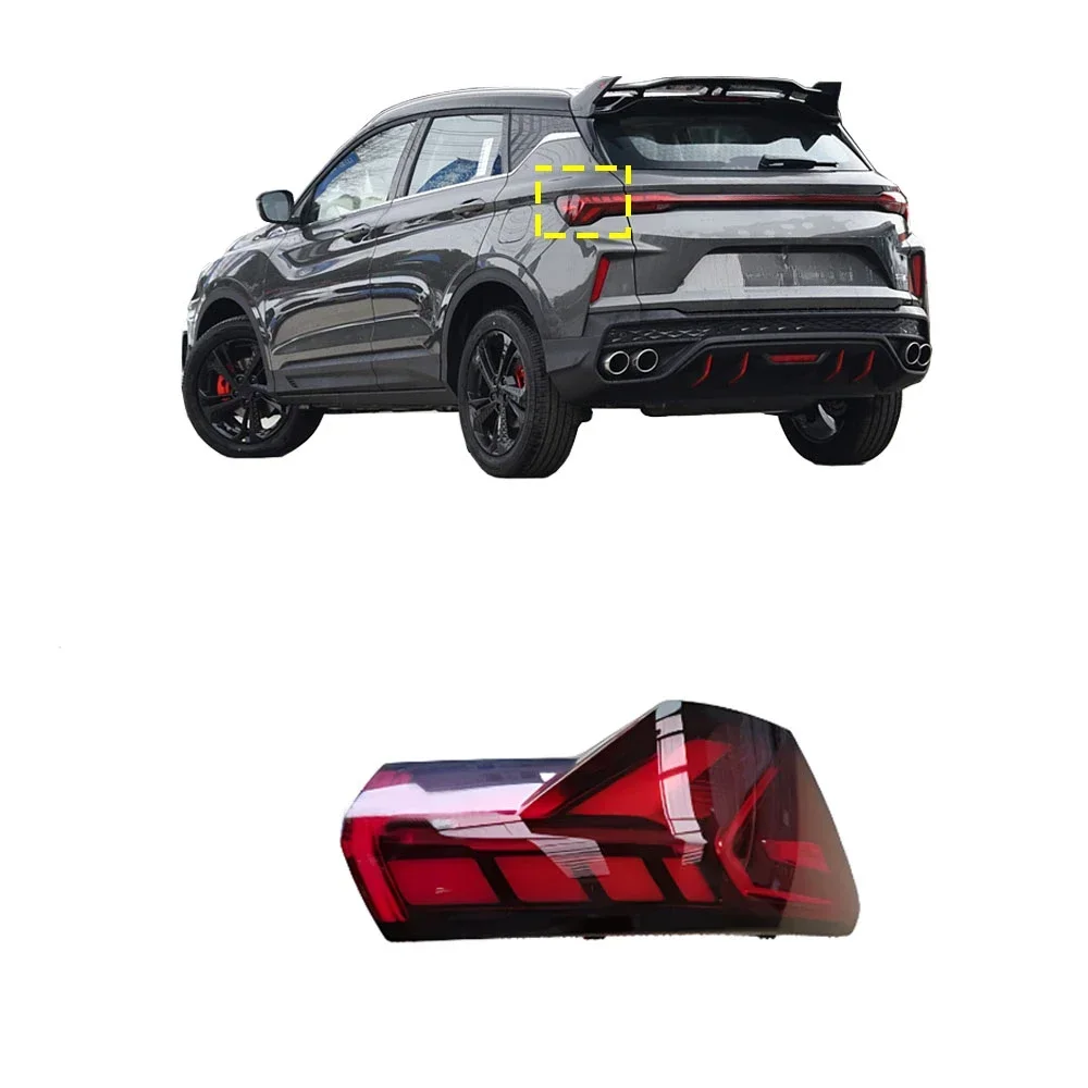 Цельный светодиодный задний внешний фонарь для Geely Coolray 2023 No Dynamica Поворотная