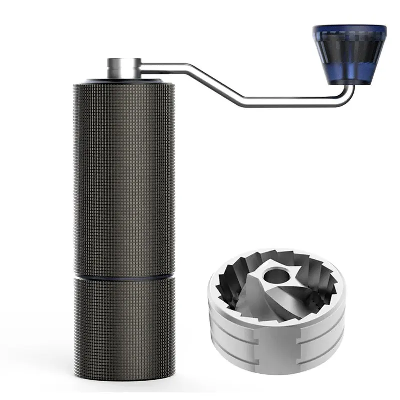 

Высококачественная алюминиевая ручная кофемолка цвета каштана C2, кофемолка из нержавеющей стали, мини-кофемолка