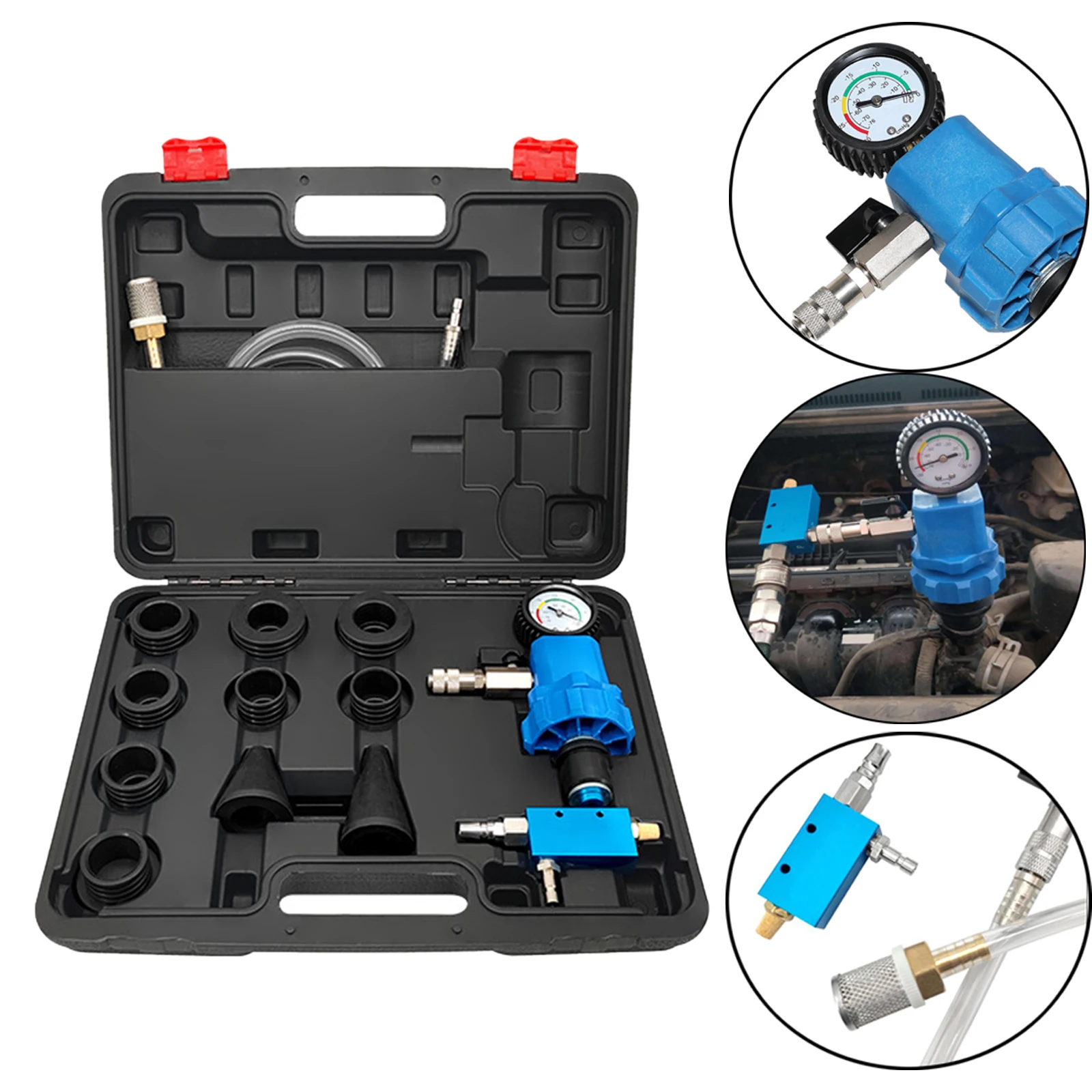 

Cooling System Refiller Practical Vacuum Fill Coolant Tool Vacuum Refill Kit