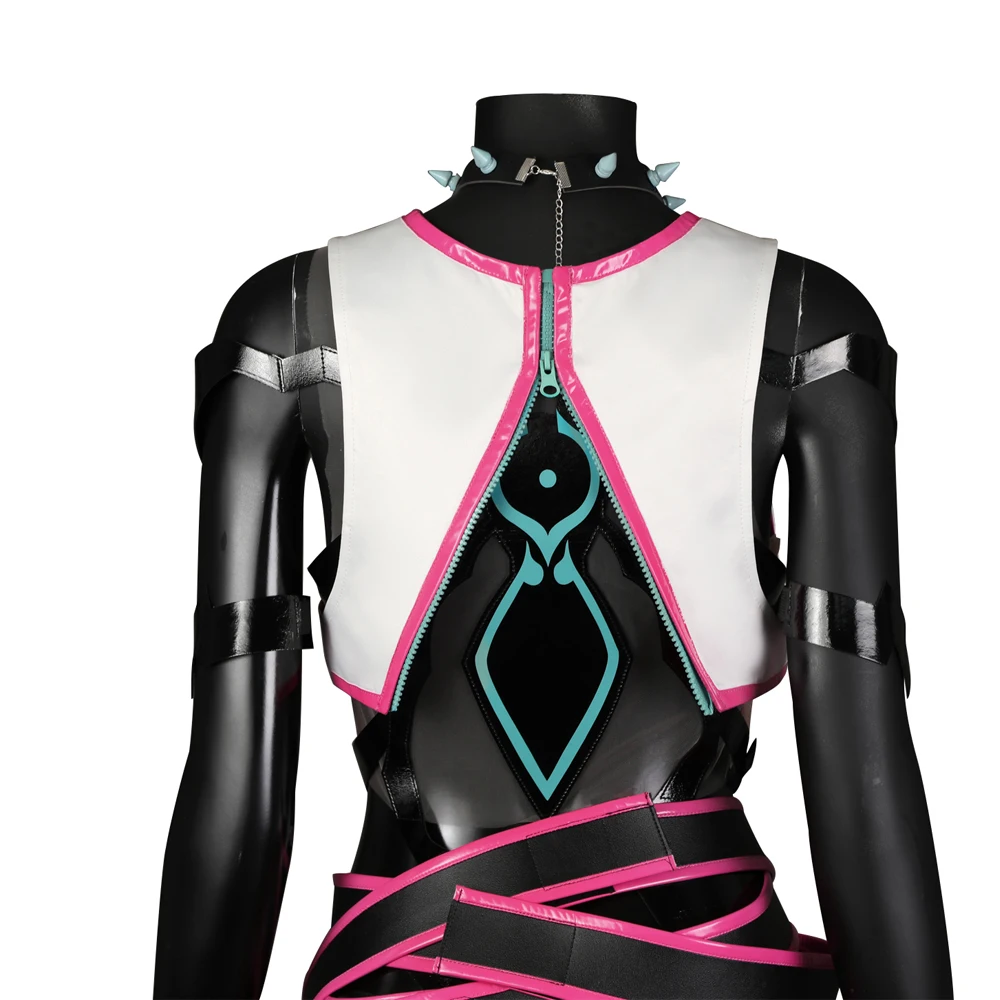 Сексуальный костюм для косплея Юрского Хана из игры истребителей SF 6 наряды