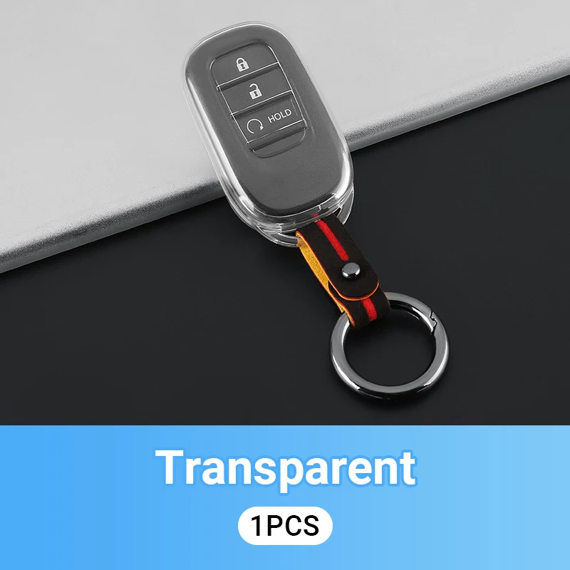 

Прозрачный Чехол Из ТПУ Для Ключа Honda CR-V 6-го Поколения 2023-2025 Гг., Аксессуар Для Гибридного Автомобиля