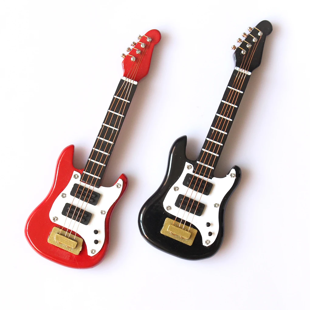 

1:12 Dollhouse Miniature Music Instrument Classical Guitar Pretend Play Instrument Toys Mini House Guitar Dolly House Toy
