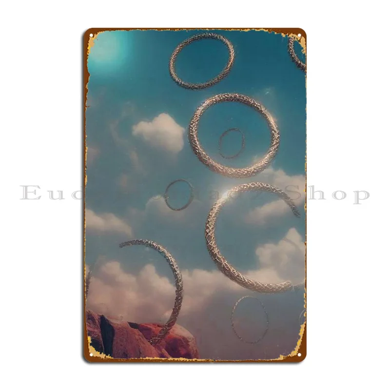 

Кольца в космосе, металлический знак, настенная роспись для паба, настенная табличка, индивидуальный фотопостер