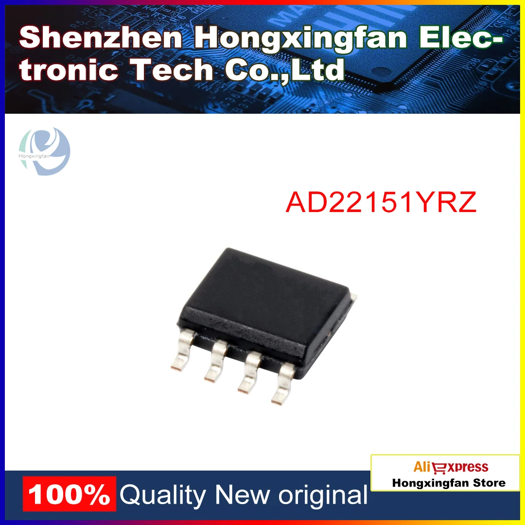 10PCS  AD22151YRZ  Board Interface Hall Effect/Magnetic Sensor linear output magnetic field sensor