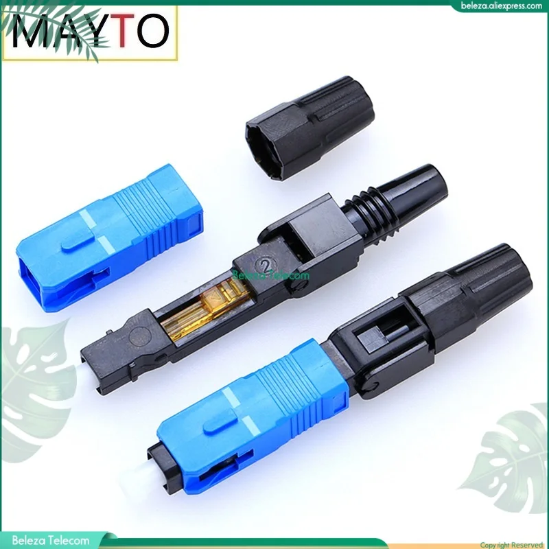 

50 шт./партия, коннектор для оптического волокна