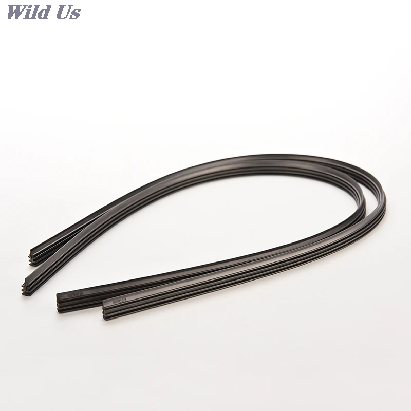 

JETTING 1pcs (it Can Split 2 Pieces) Black Silicone Wiper Blade Frameless For Car Bus Windshield 2size Choice 24/26in Hot Sale