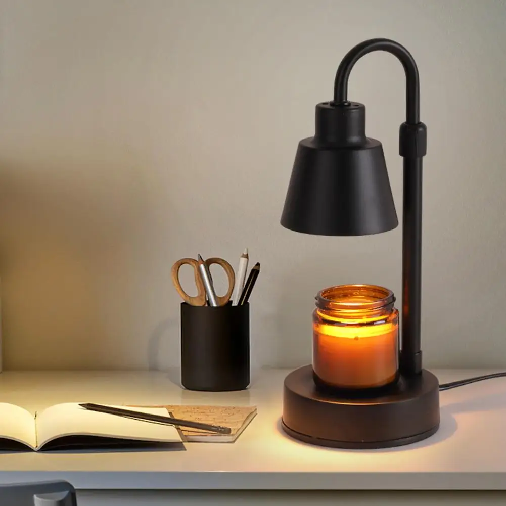 

1pc Dimmable Candle Warmer Lamp With Adjustable Height Top Down Candle Warmers Candle Melter Valentine Day Gift