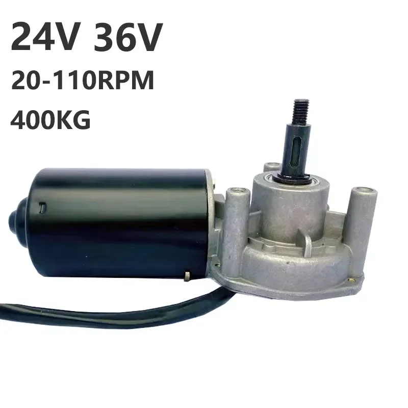

24V 36V 80W 100W 150W 200W 40N.M High Power And High Torque Forward And Reverse DC Turbo Gear Motor Garage Door Motor T
