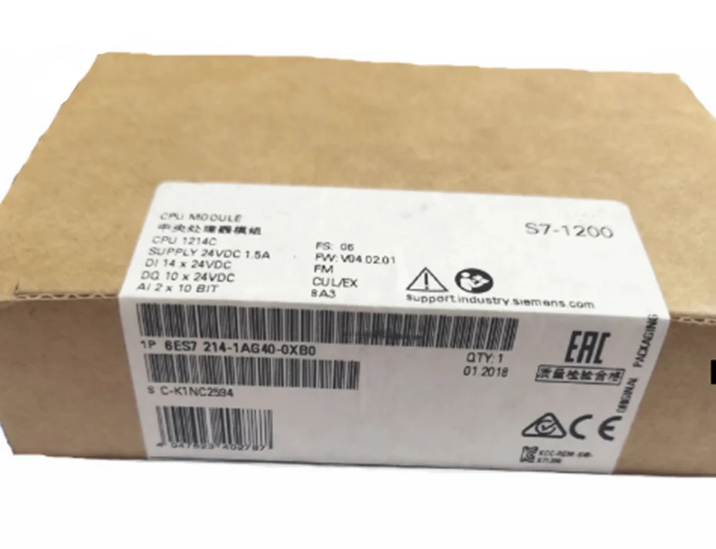 

Новинка, оригинальная флейта 6ES7214-1AG40-0XB0 6ES7214-1BG40-0XB0 6ES7214-1HG40-0XB0 6ES7217-1AG40-0XB0 6ES7214-1HF40-0XB0