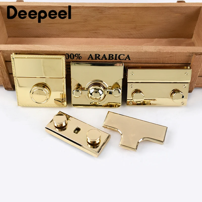 2 шт. Deepeel металлический кошелек застежка поворотный замок рессорный хомут набор