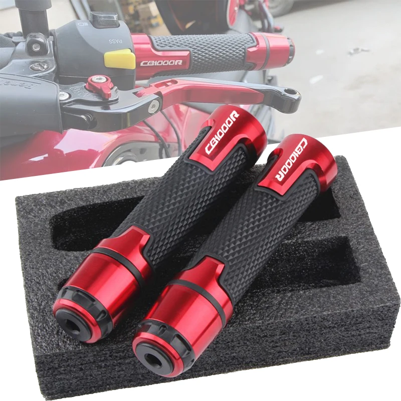 Нескользящие Ручки Руля Мотоцикла для CB1000R 2008 2009 2010 2011 2012 2013 14 7/8 '✢ мм
