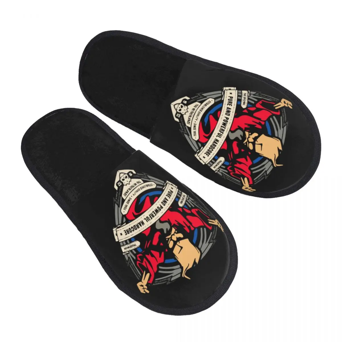 

Тапки с эффектом памяти, женские удобные теплые домашние тапочки для электромузыки, фестиваля