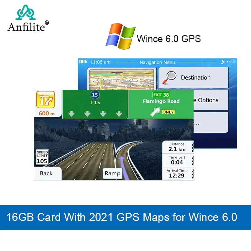 

16GB Micro SD Card for WinCE Car GPS Navigation 2021 Map software for Europe,Africa,CA,France,UK,Spain,Turkey,Germany,AU/USA