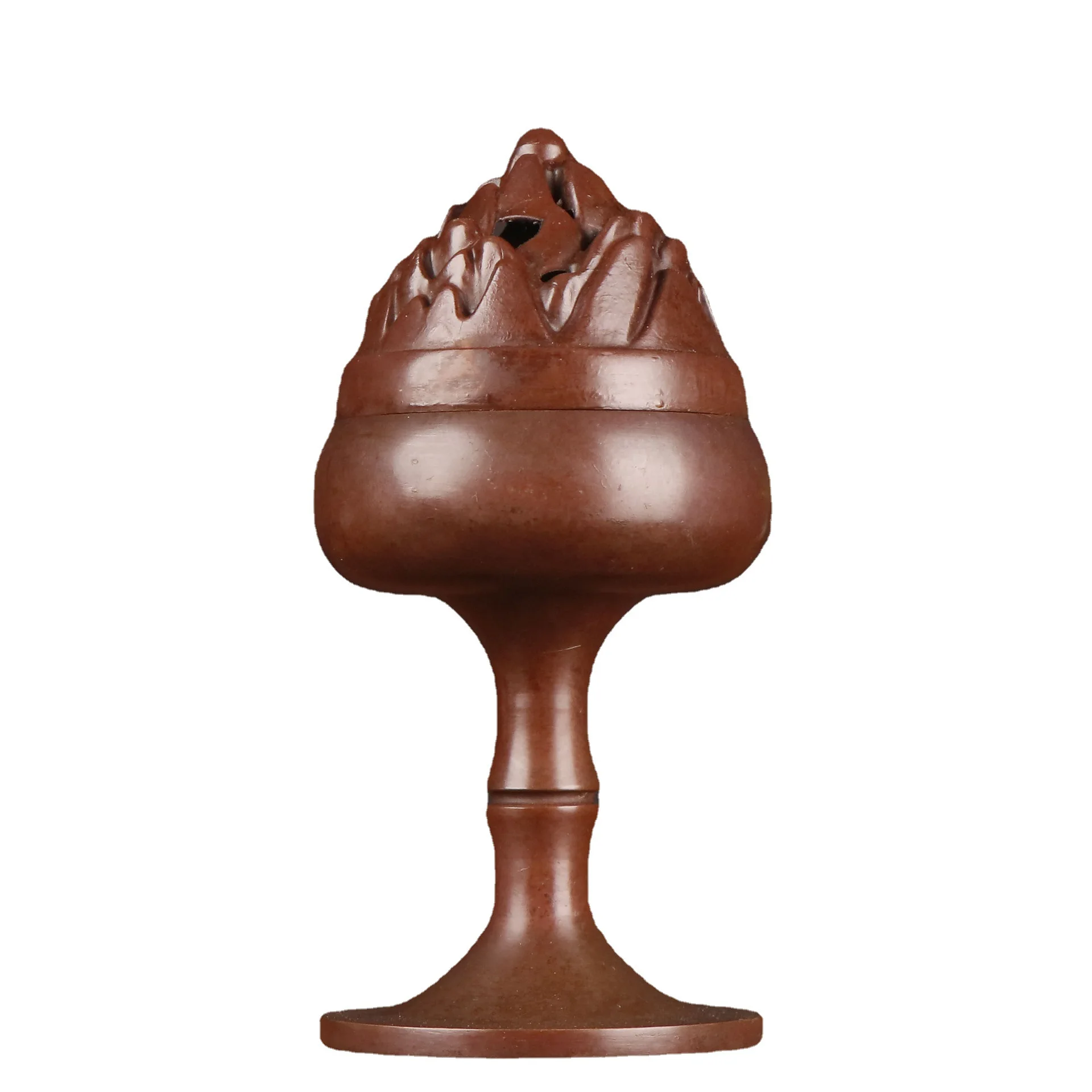

Aromatherapy Incense Burner Holder Stove Antique Home Decoration Incense Base Stove Sandalwood Decoration Brass Incense Stove