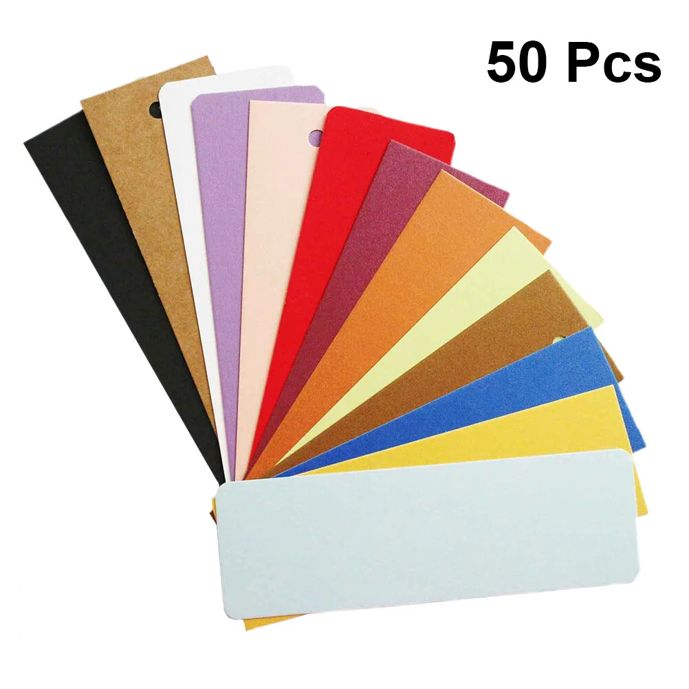 

50 Pcs Antiquity Bookmark Stationery Gift Mini Labels Label Child Colored Labels