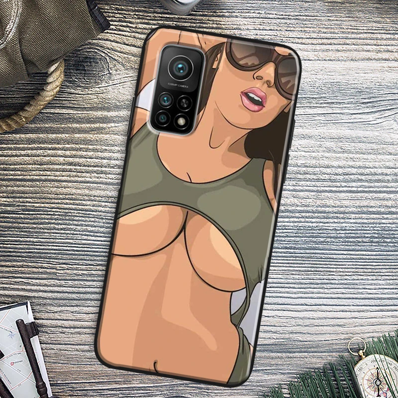 Красивый сексуальный горячий чехол Twerking с героями мультфильмов для Xiaomi 11T Pro 9T 10T Mi