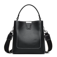 luxury womens shoulder bags chic casual top handle bag female commuter tote new designer crossbody bags genuine leather handbag