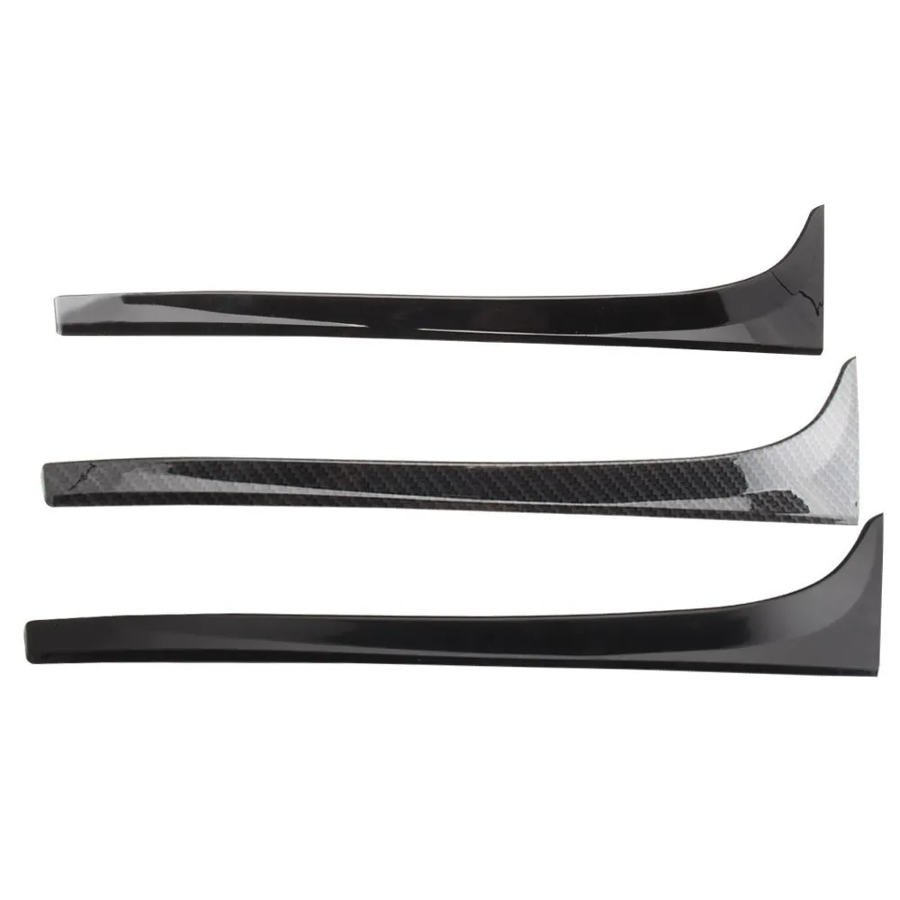 Автомобильный глянцевый черный спойлер на заднее окно боковое крыло для VW GOLF 7 VII