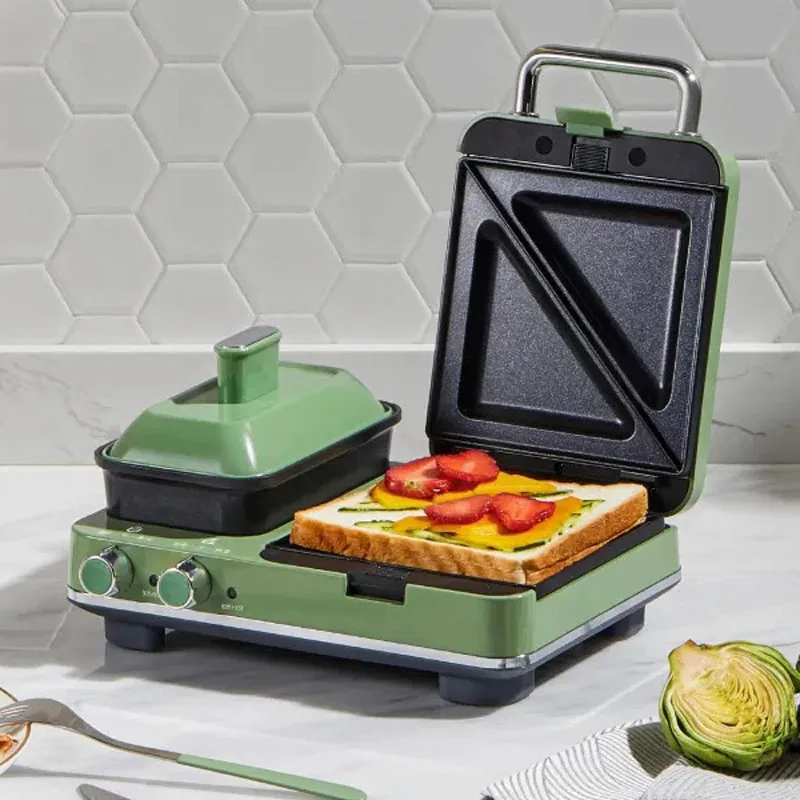

Multifunctional Breakfast Machine Household Sandwich Breakfast Machine Small Waffle Bread Toast Light Food