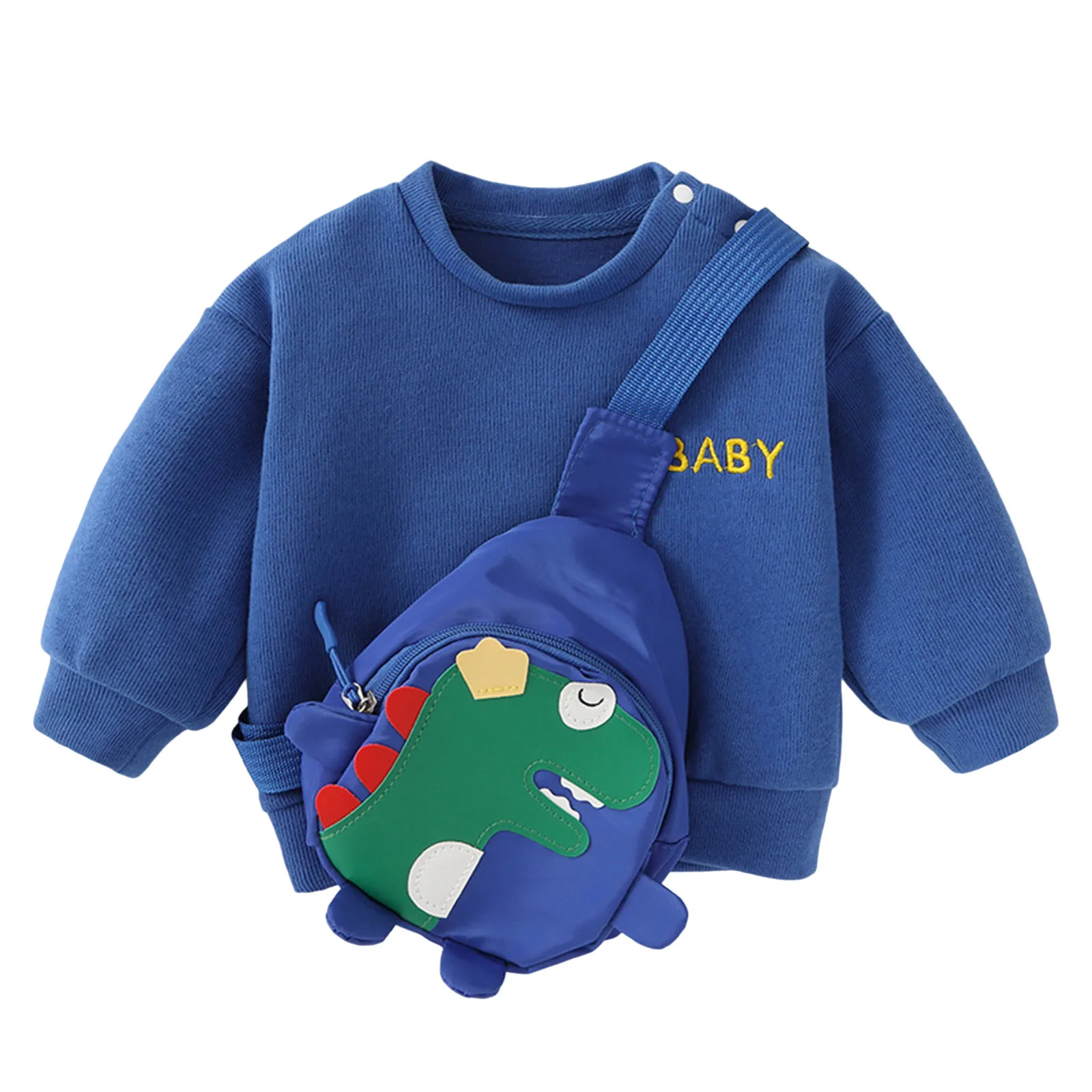 New Kids Clothes Baby Boys Costume Letter Tracksuit Tops Soild Long Sleeves Soft Hoodie Sweatershirt Tops Cute Bag Set 5 New Kids Clothes Baby Boys Costume Letter Tracksuit Tops Soild Long Sleeves Soft Hoodie Sweatershirt Tops Cute Bag Set 5