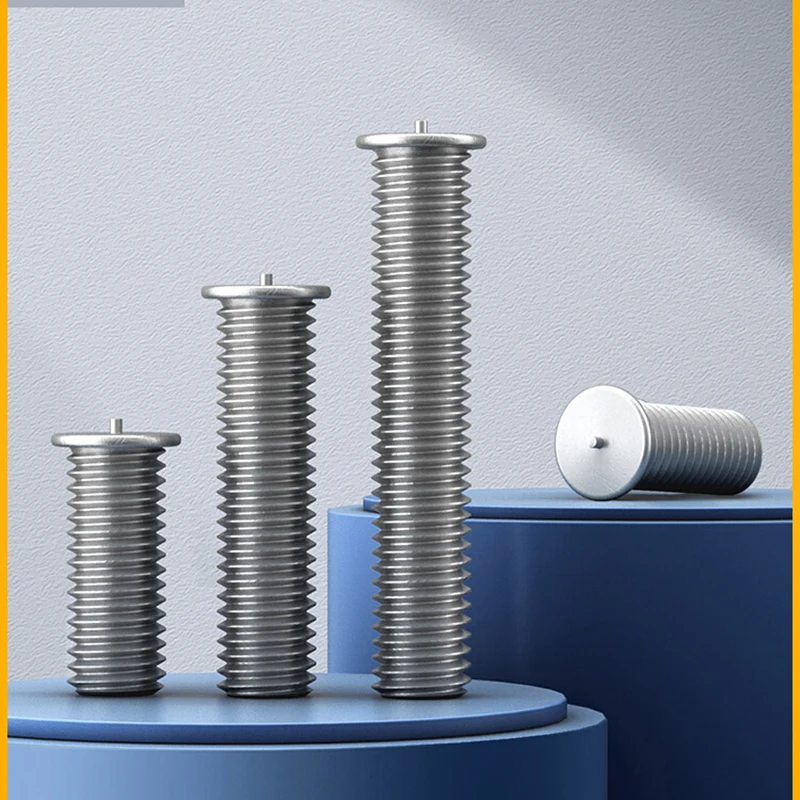 

10Pcs/Lot 304 Stainless Steel M3 M4 M5 M6 M8 Spot Welding Studs Screws 6~50mm Weld Screw Solder Point Nail Bolt