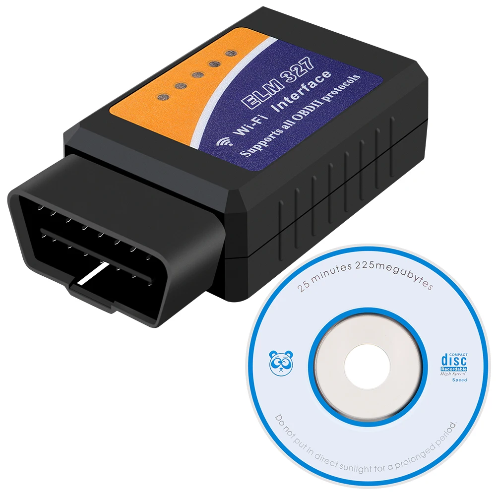 

Диагностический Сканер ELM327 WIFI V1.5 OBD2/OBDII Для iOS/Android, 1 Шт., Считыватель Кодов, Автомобильные Аксессуары