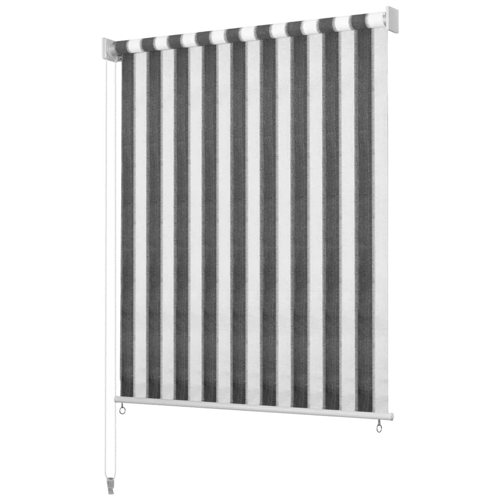 

Store rolling charcoal outdoor 300x140cm stripes and white
