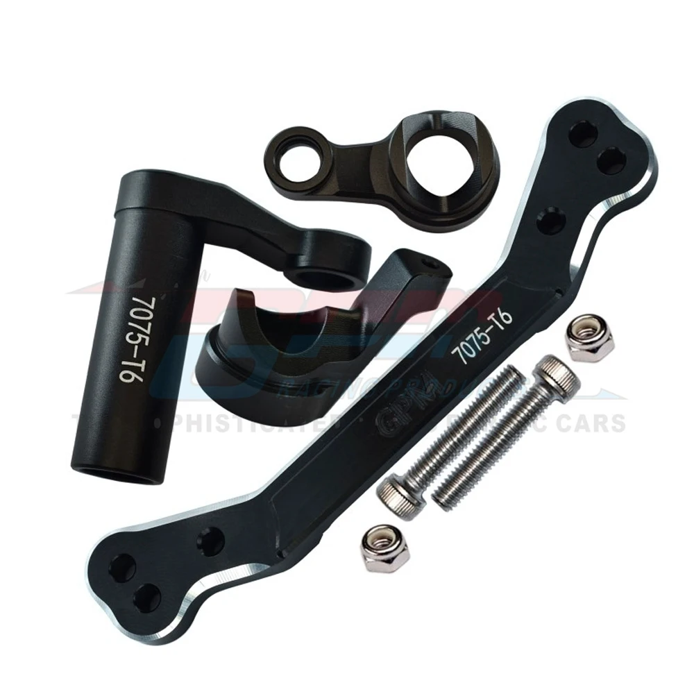 Комплект металлического алюминиевого рулевого управления GPM 9545 + 9546 для Traxxas 1/8