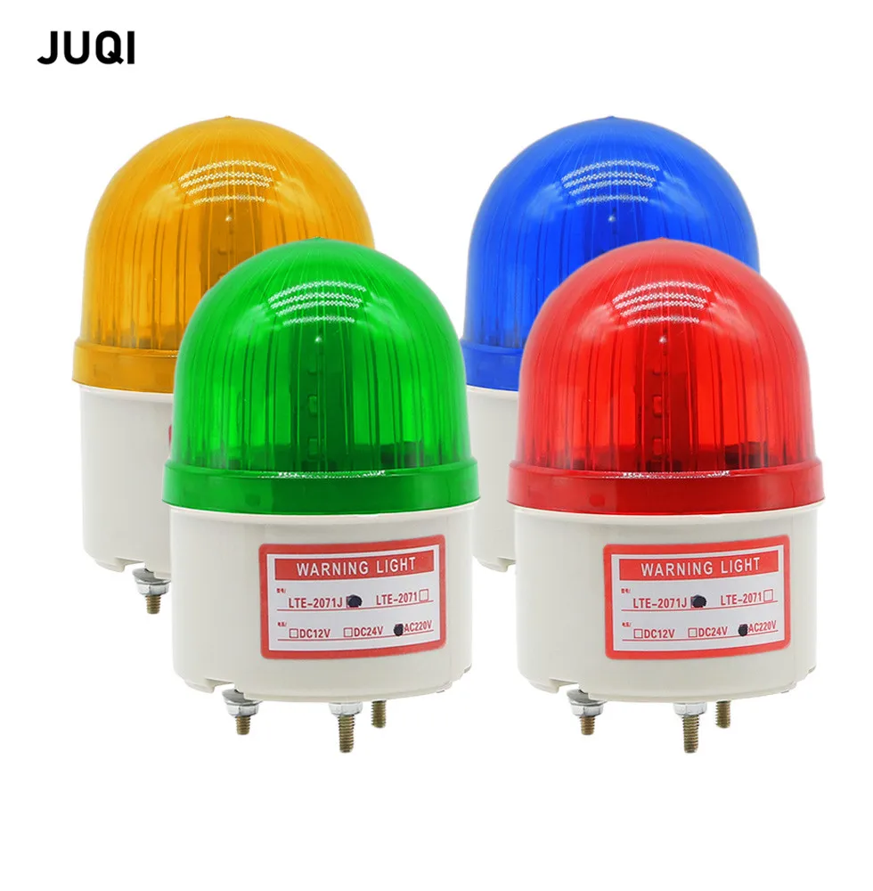 

With buzzer Strobe Signal Warning light 12V N-2071J Alarm sound flashing Light 24V 220V LED Lamp Indicator lights