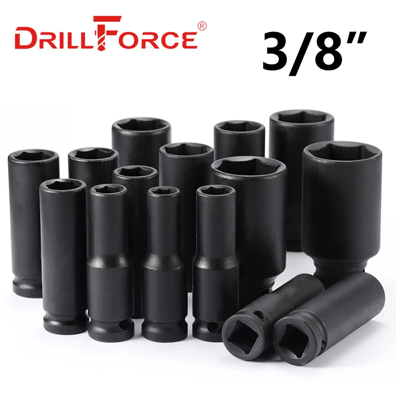 

DRILLFORCE Ударные торцовые головки 6-24 мм
