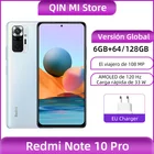 Смартфон Xiaomi Redmi Note 10 Pro, камера 732 МП, Восьмиядерный процессор Snapdragon 6,67G, экран 120 дюйма, Гц