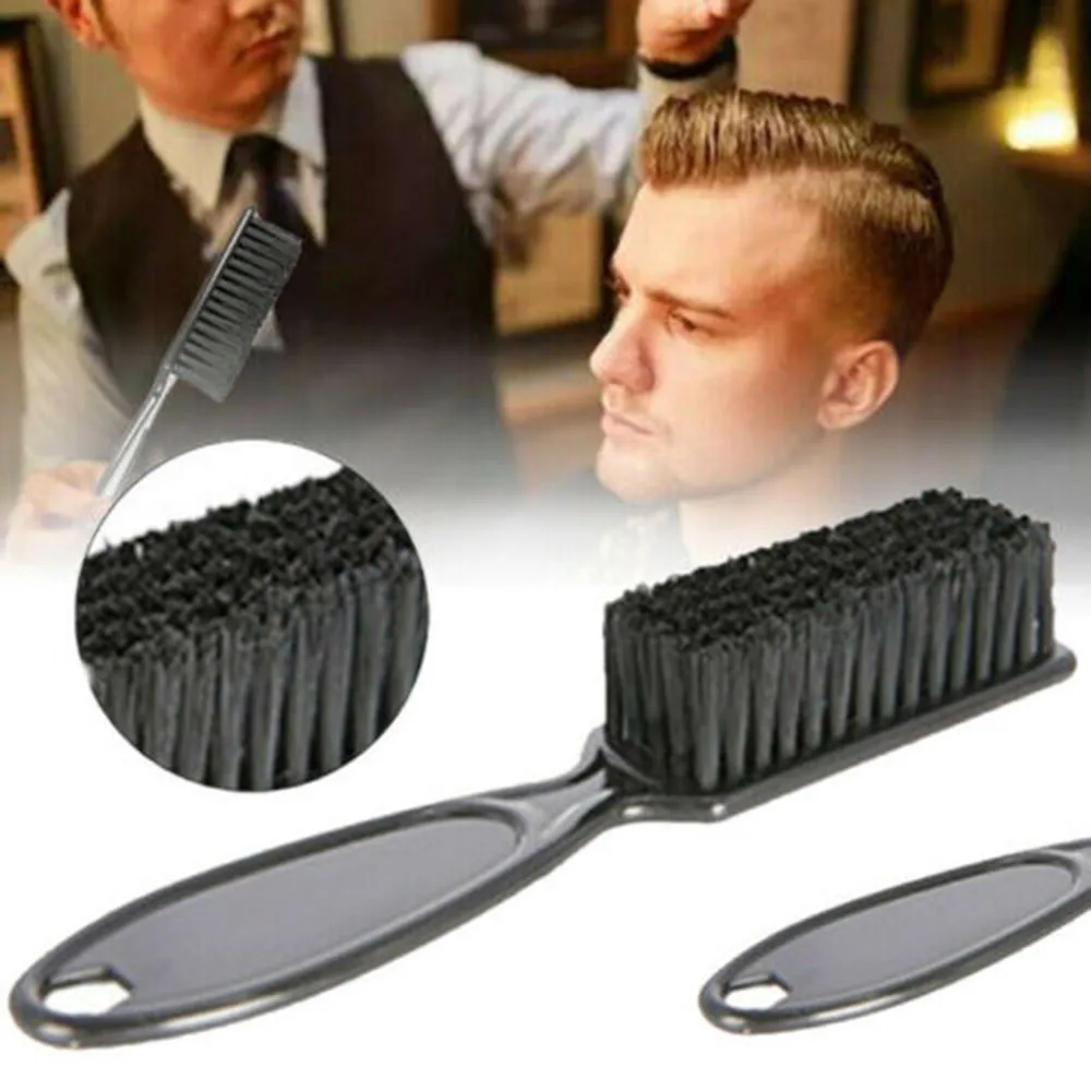 

Durable Material Barber accessories Barber Shop Brush Creative Fade Brush Vintage Oil Head Tools Barber Comb Scissors