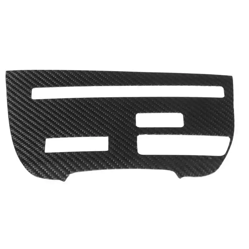 

Car Console Panel Frame Anti UV Carbon Fiber Scratch Resistant CD Control Console Panel Trim for Decor