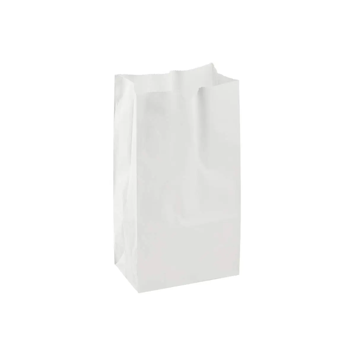 

Perfect Bolsas de papel blanco Kraft de 4 libras, paquete de 50 unidades (bolsa blanca Kraft 4 lb-50 CT), color blanco.