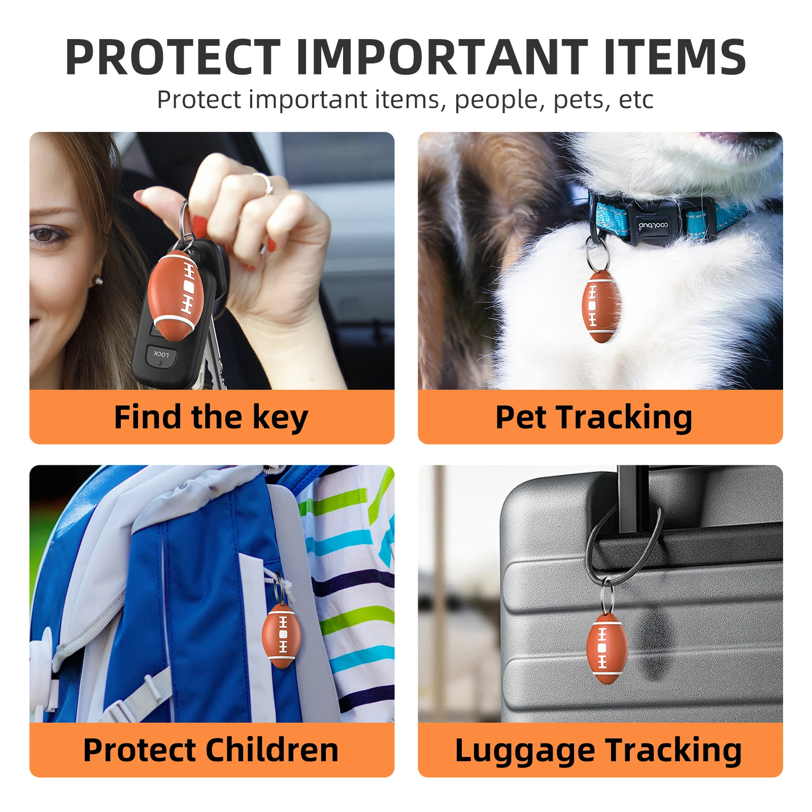 Тайметика Bluetooth GPS трекер Airtag Smart Tag работает с Apple Find My APP ITag Locator Pet Key Finder Air