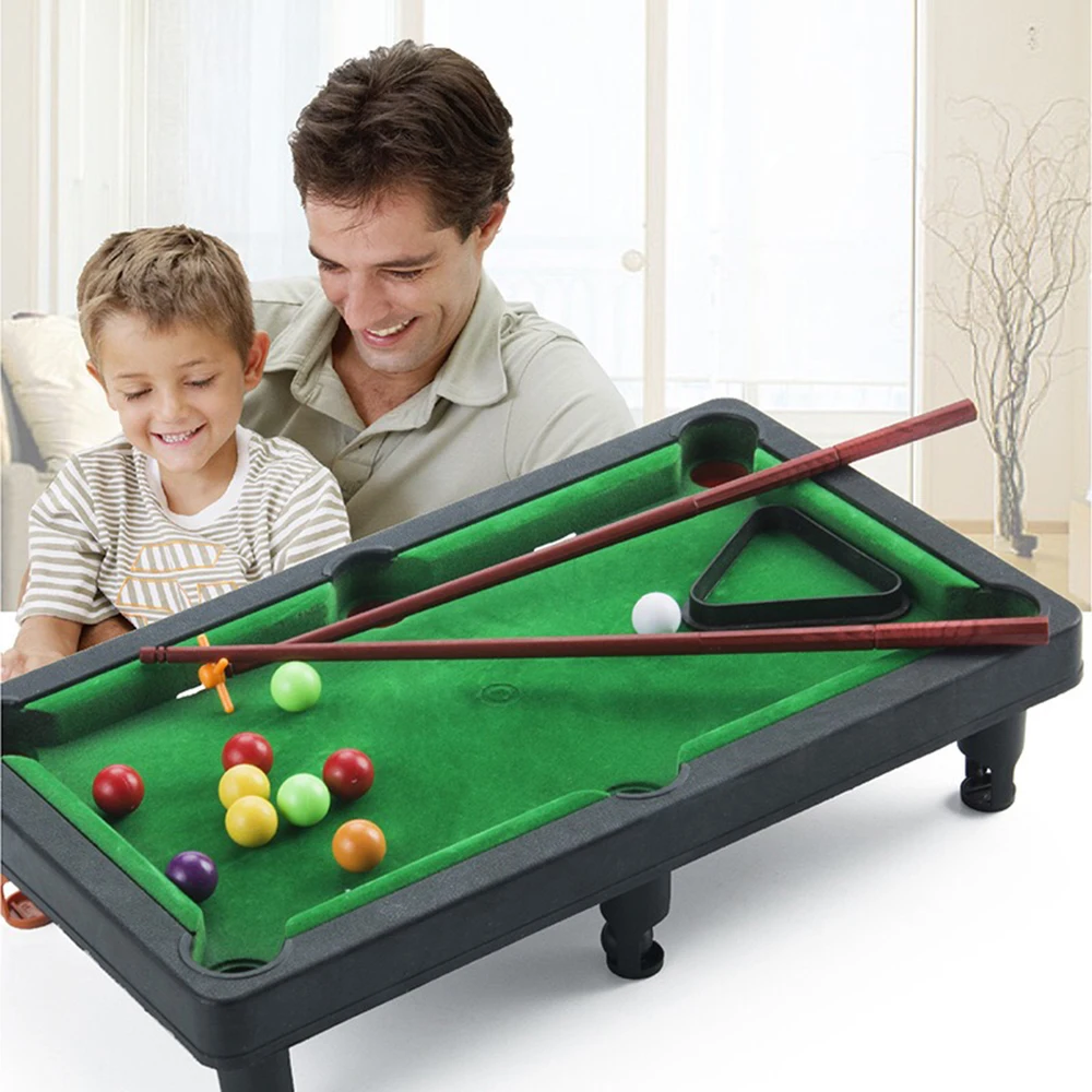 

Board Games for Children Mini Billiards Snooker Toy Set Home Party Games Kids Boys Parent Child Interaction Game Education Toys