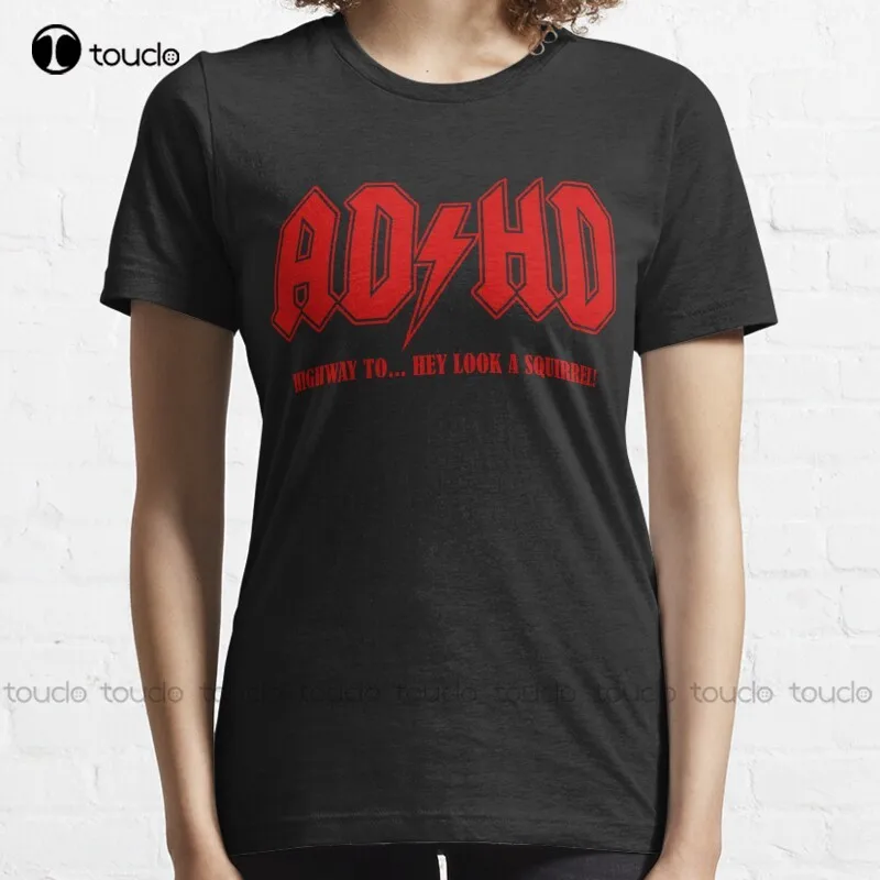 

New Adhd Highway To Hey! T-Shirt Cotton Tee Shirt