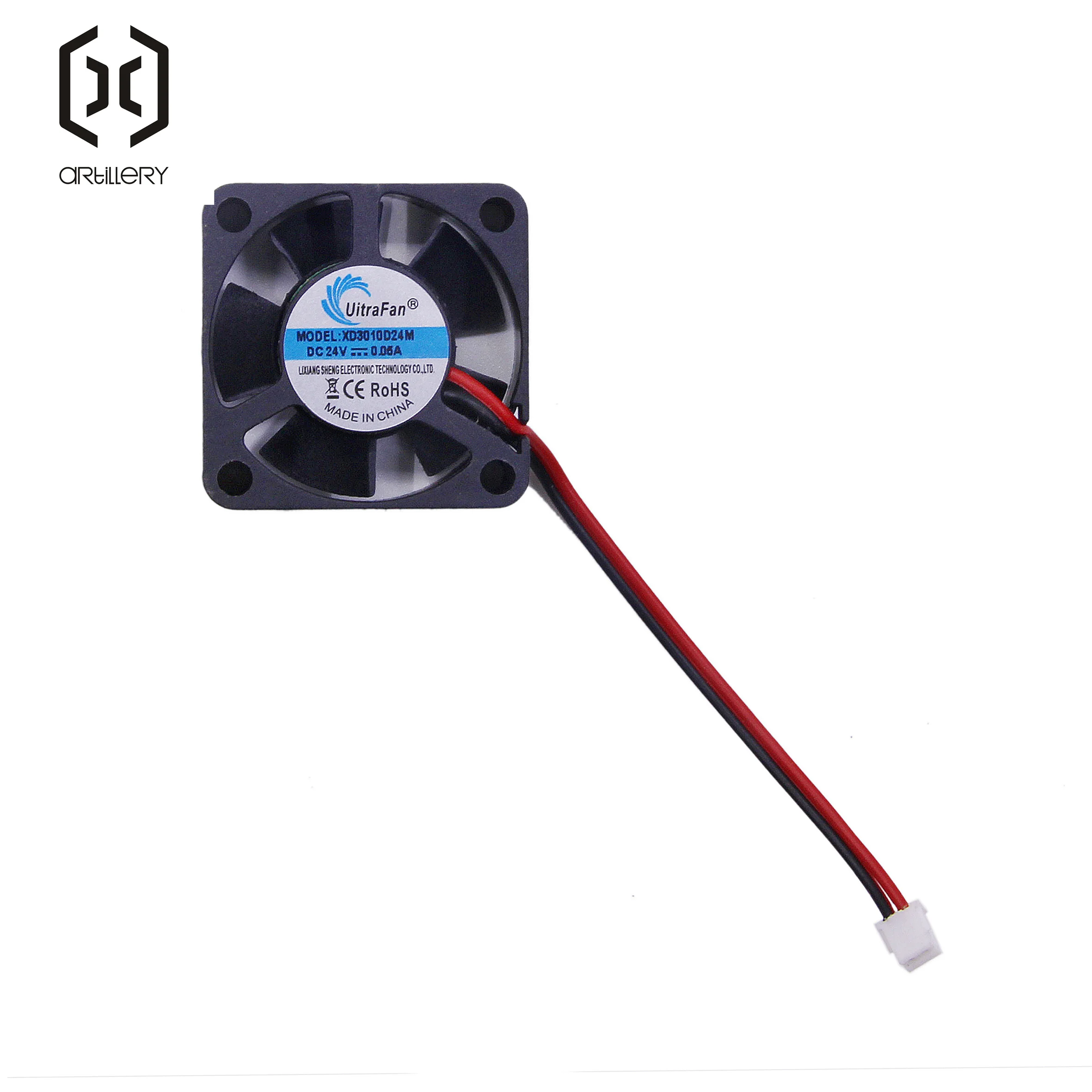 Охлаждающий вентилятор для 3D Sidewinder x4plus/PRO бесшумный быстрый артиллерия