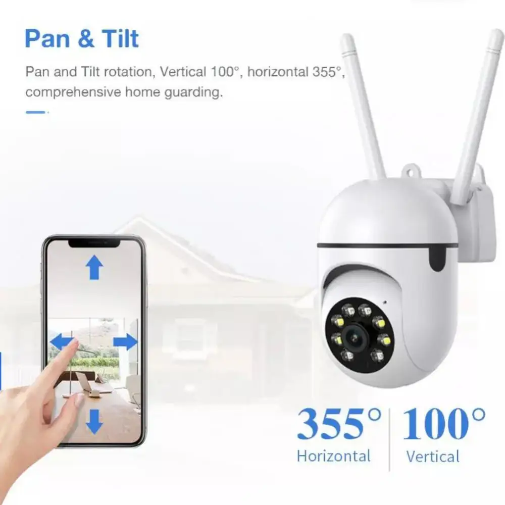 

Motion Detection Wifi Ip Camera Wireless H.264 Audio Surveillance Camera 2.4g Wifi Security Monitor 1080p Hd Cctv Camera