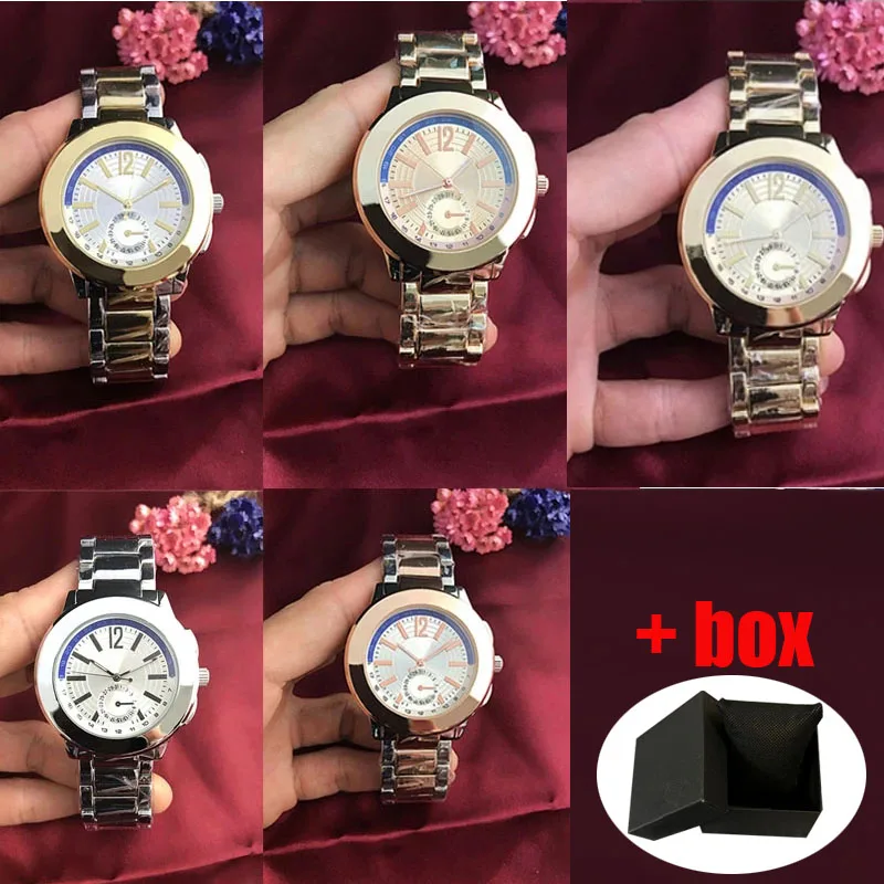 

Stainless Steel Couple Quartz Watch Fashion Luxury Jewelry Gift Wedding Exquisite Charm Retro Original Gift Box Free Shipping