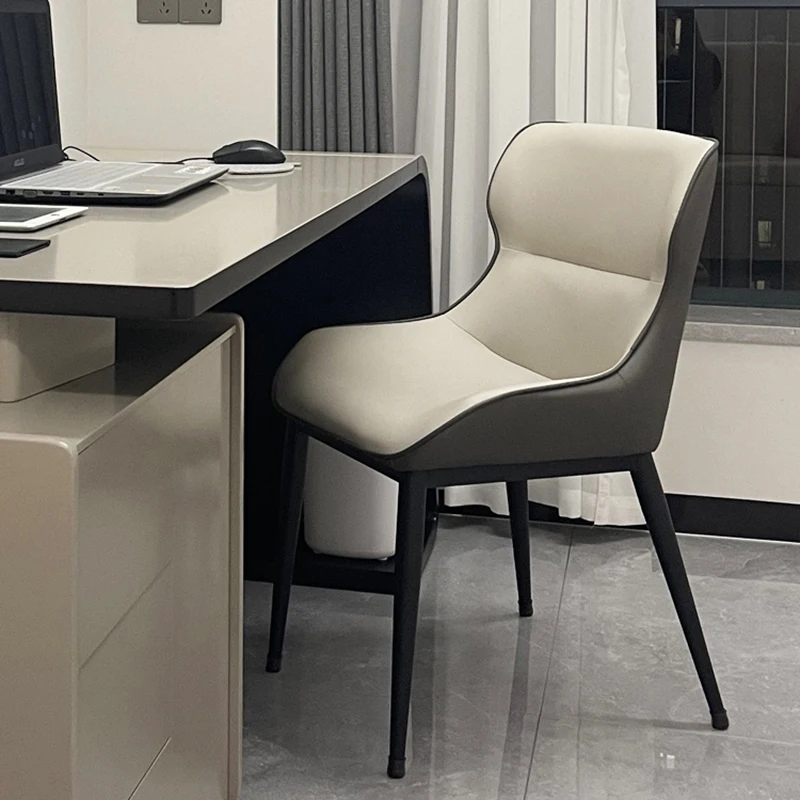 

Accent Mobile Dining Chairs Dinner Ergonomic Leather Hotel Party Dinning Chairs Restaurant Cafe Sillas Comedor Modern Furniture