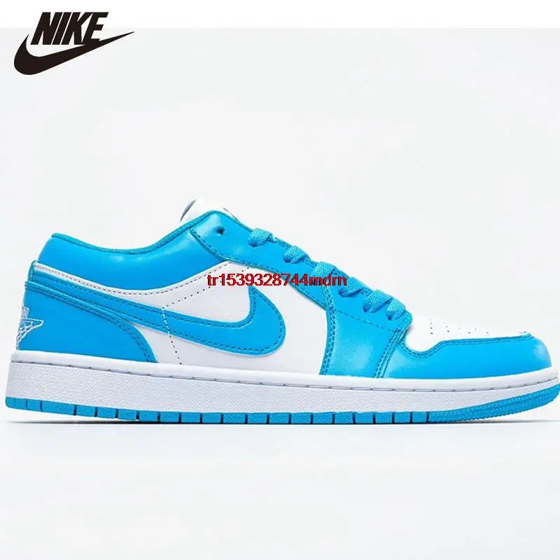 Новые мужские баскетбольные туфли Nike Air Jordan 1 малиновая обувь первого слоя с