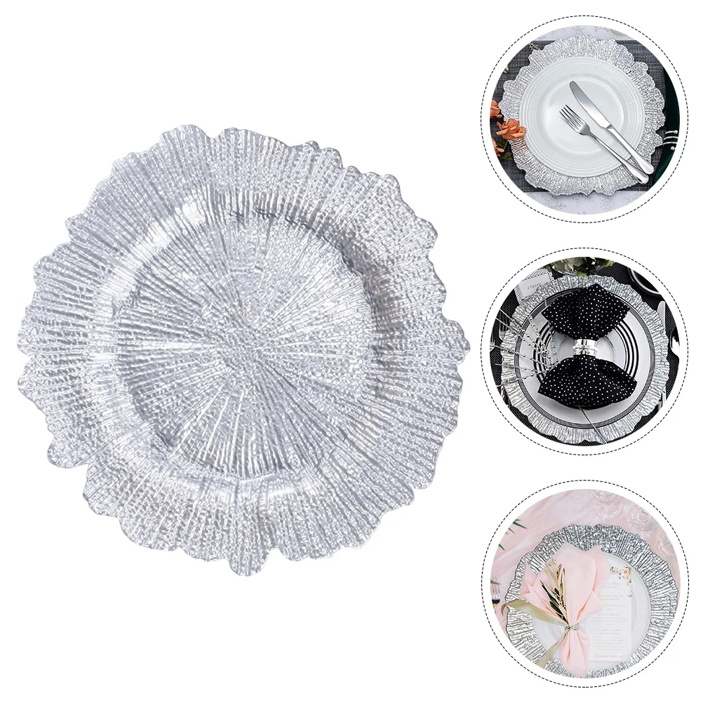 

Plates Trayserving Plate Wedding Dinner Platters Round Tabledecorative Salad Platter Gold Party Dishvanity Appetizer Candyfruit