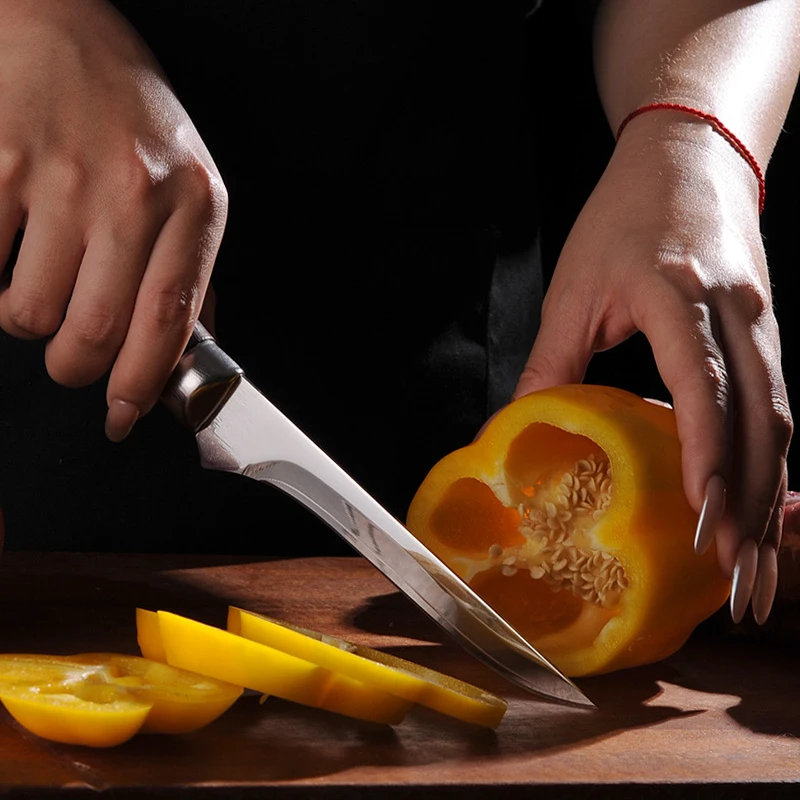 Professional meat Butcher knife Seiko Fleshing Shaving bone dividing Kitchen sharp Damascus Steel boning